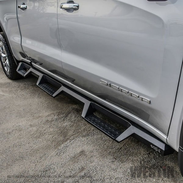 19-C SILVERADO/SIERRA 1500 CREW CAB(6.5FT BED)HDX DROP W2W NERF BARS TXT BLK, Westin Automotive, Mfr#: 56-534695